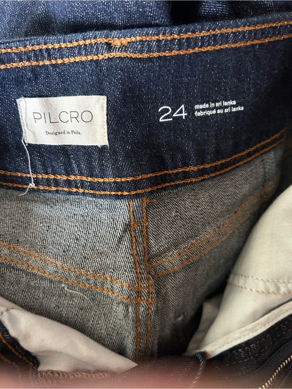 Pilcro Wide-Leg High-Rise Black Denim Jeans - Picture 11 of 11